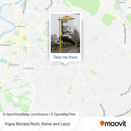 Vigna Murata/Ruins map