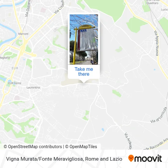 Vigna Murata / Fonte Meravigliosa map