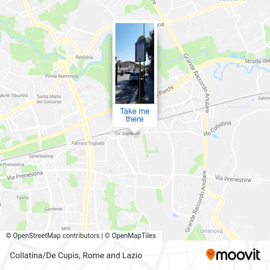 Collatina/De Cupis map