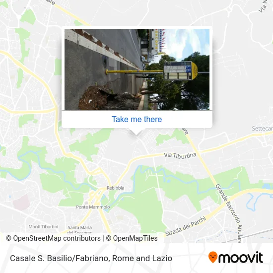 Casale S. Basilio/Fabriano map