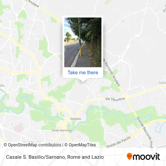 Casale S. Basilio/Sarnano map