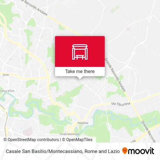 Casale San Basilio / Montecassiano map