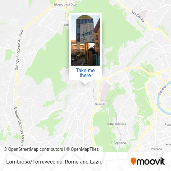 Lombroso/Torrevecchia map