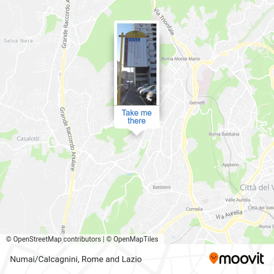 Numai/Calcagnini map