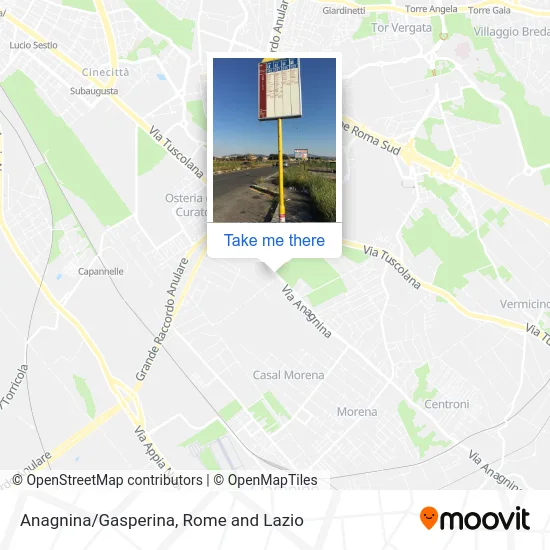 Anagnina/Gasperina map