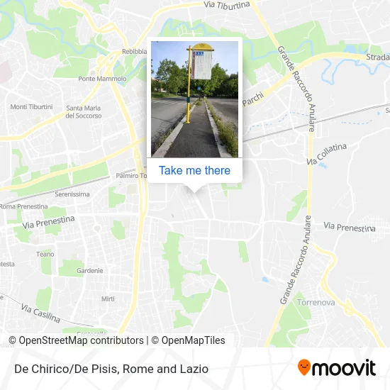 De Chirico/De Pisis map