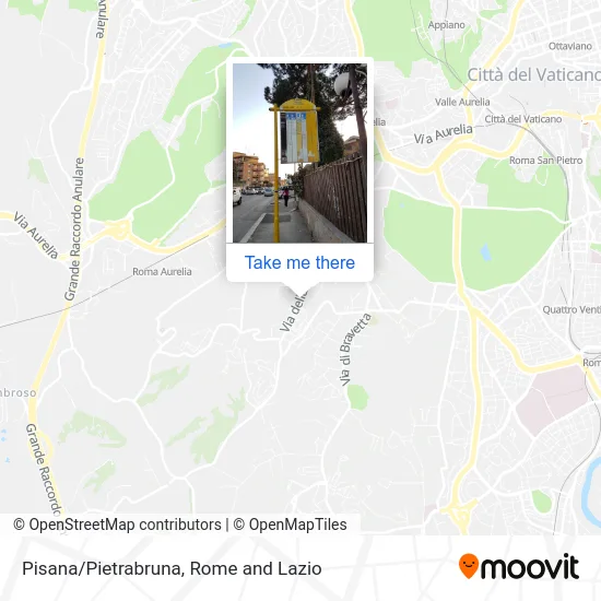 Pisana/Pietrabruna map