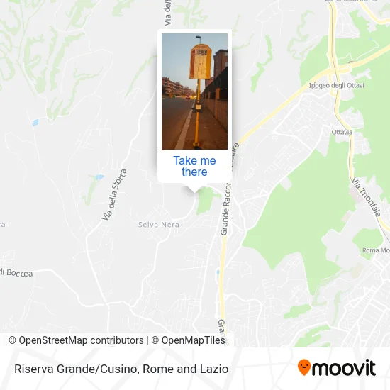 Riserva Grande/Cusino map