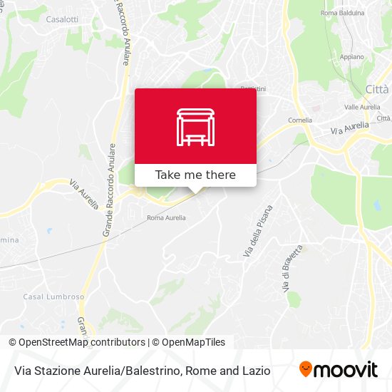 Via Stazione Aurelia / Balestrino map