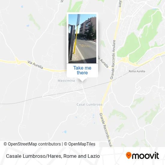 Casale Lumbroso/Hares map