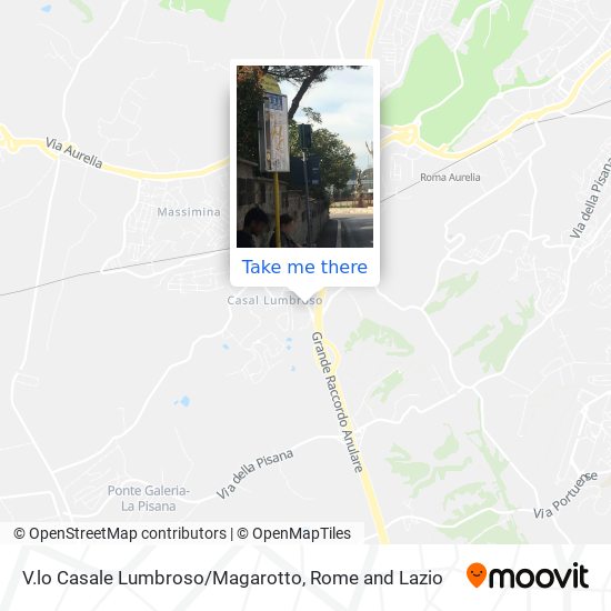 V.lo Casale Lumbroso/Magarotto map