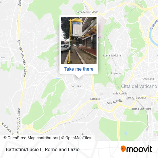 Battistini/Lucio II map