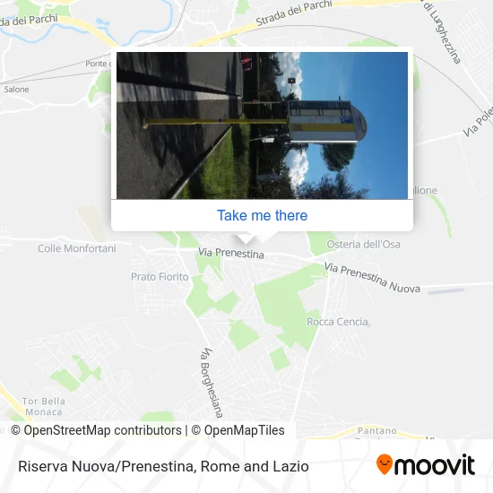 New Reserve/Prenestina map