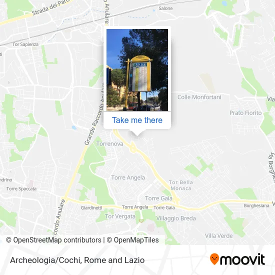 Archeologia/Cochi map