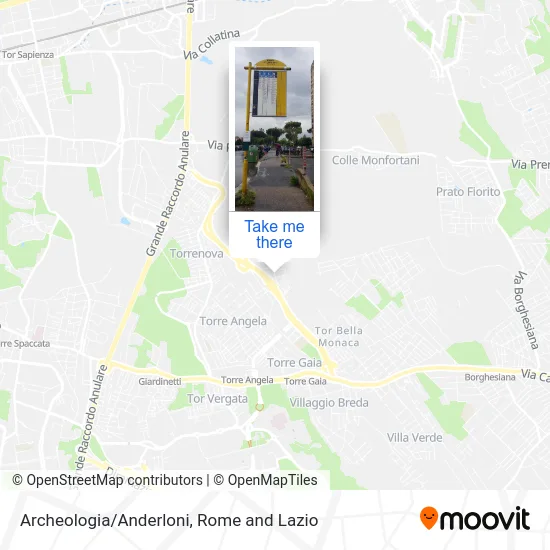 Archeologia/Anderloni map