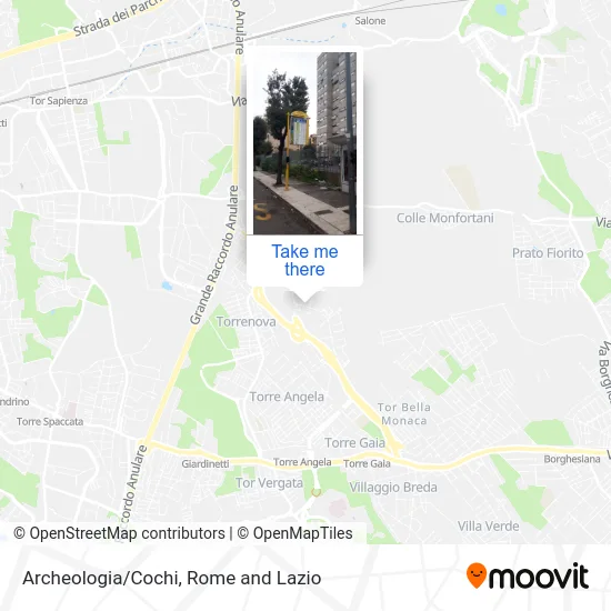 Archeologia/Cochi map