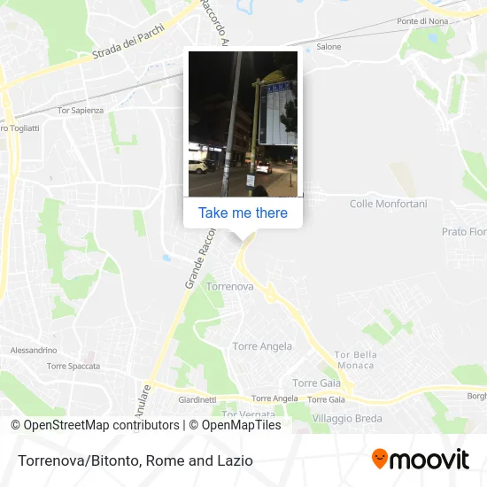 Torrenova/Bitonto map