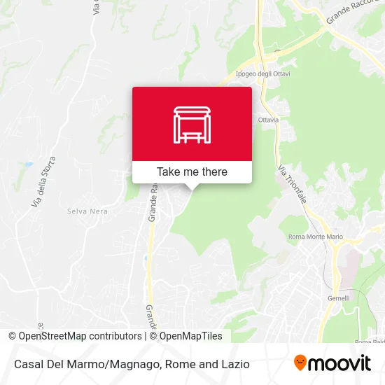 Casal Del Marmo/Magnago map