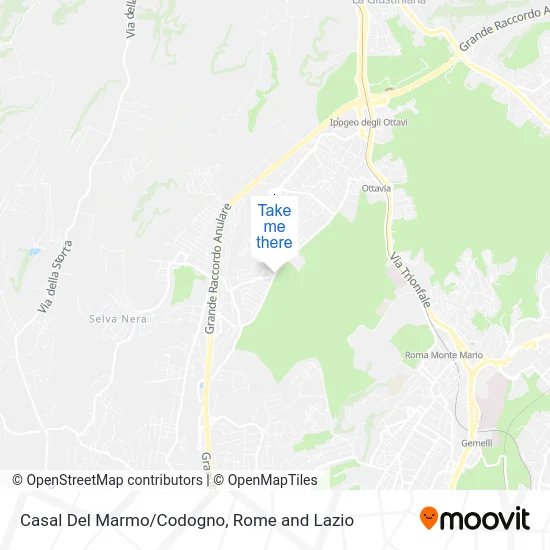 Casal Del Marmo/Codogno map