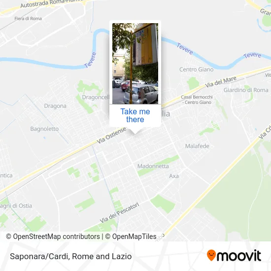 Saponara/Cardi map