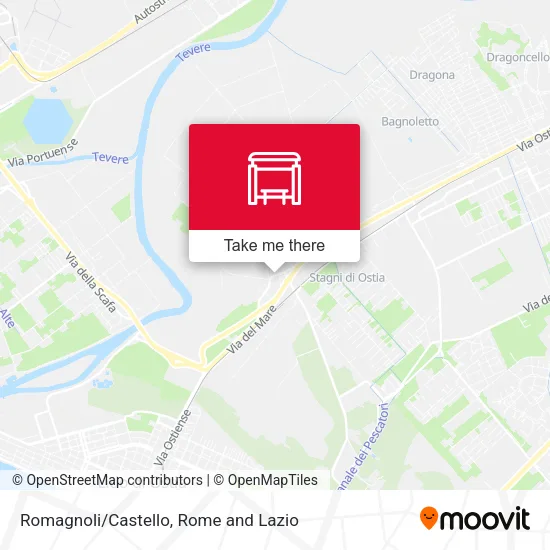 Romagnoli/Castello map