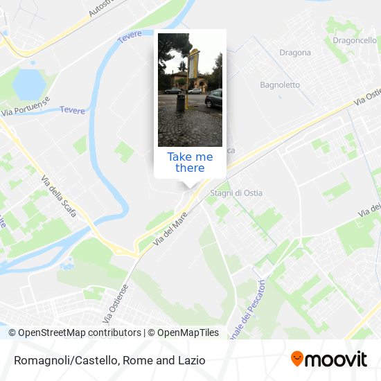Romagnoli/Castello map