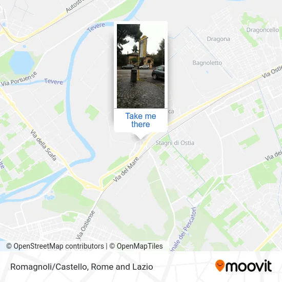 Romagnoli/Castello map