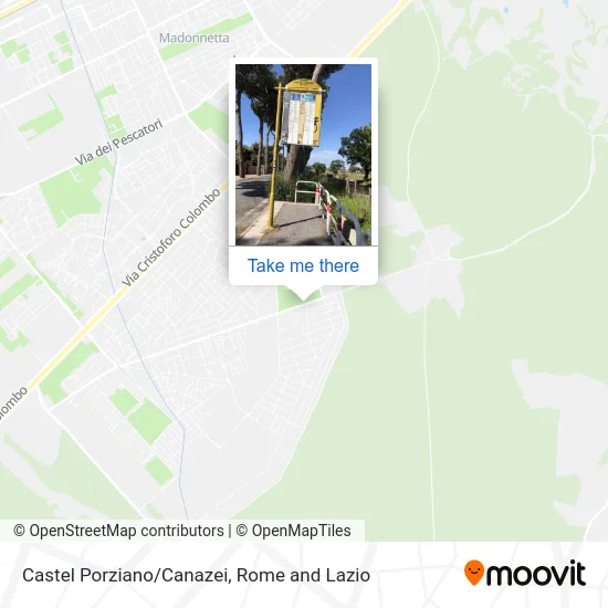 Castel Porziano/Canazei map