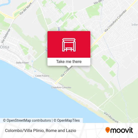 Colombo/Villa Plinio map