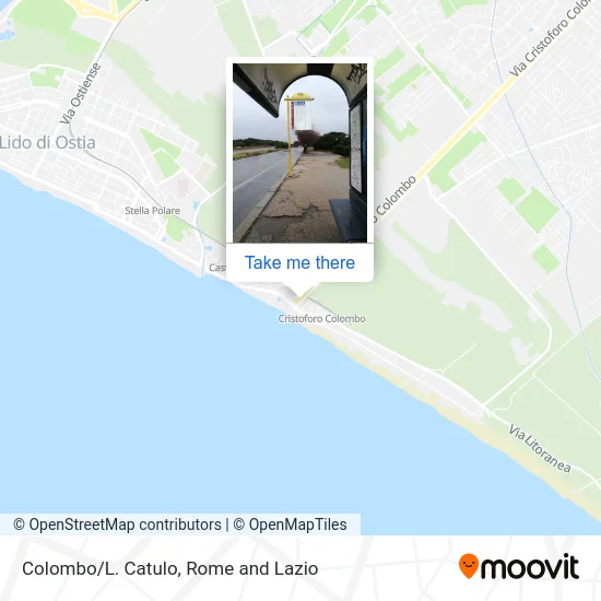 Colombo/Lutatius Catulus map