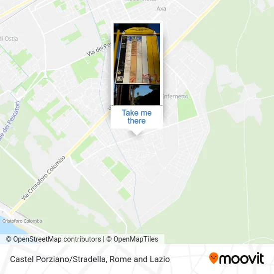 Castel Porziano/Stradella map