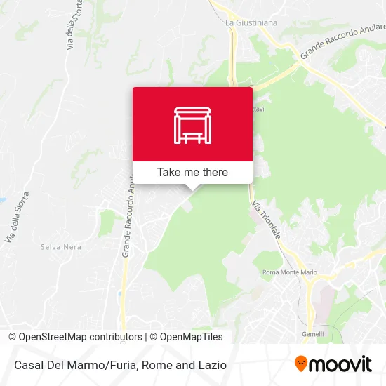 Casal Del Marmo/Furia map