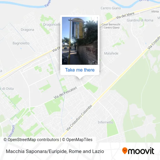 Macchia Saponara/Euripide map