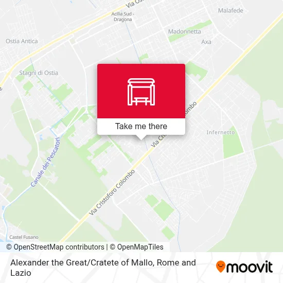 Alexander the Great / Cratete of Mallo map