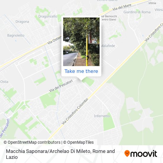 Macchia Saponara / Archelao Di Mileto map