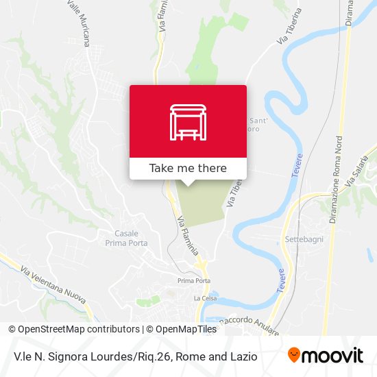 V.le N. Signora Lourdes/Riq.26 map