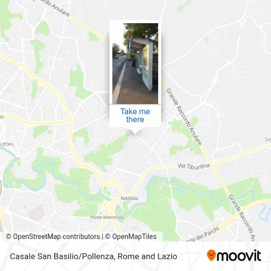 Casale San Basilio/Pollenza map