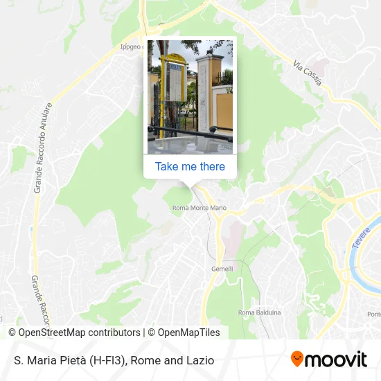 Santa Maria Pietà (H-FL3) map