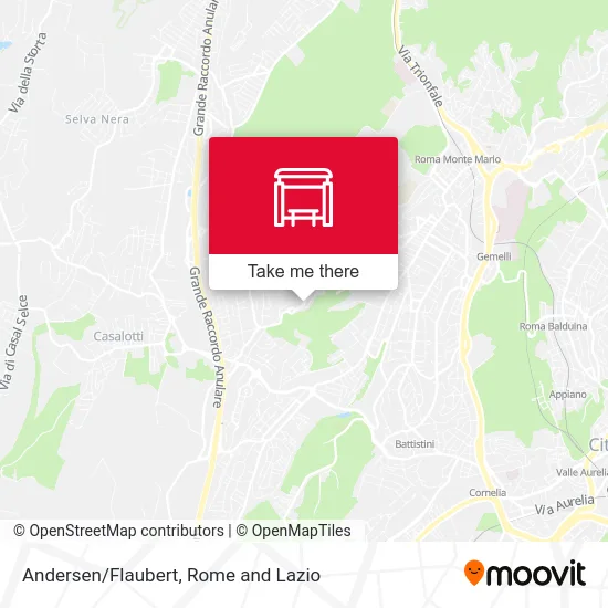 Andersen/Flaubert map