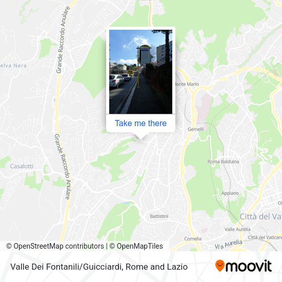 Valle Dei Fontanili/Guicciardi map