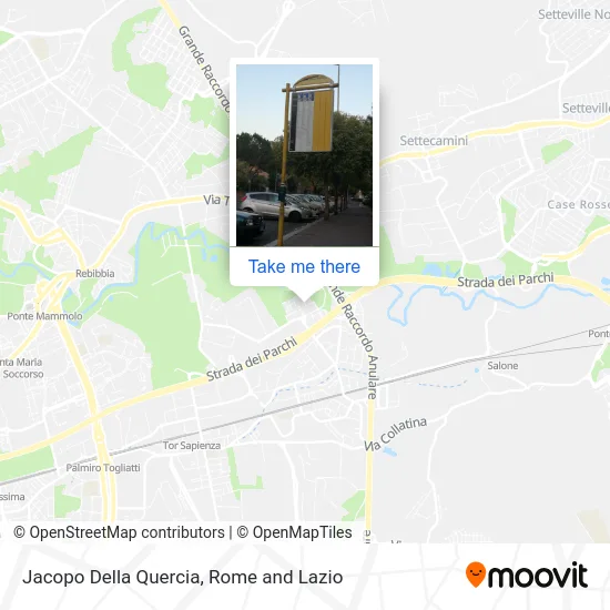 Jacopo Della Quercia map