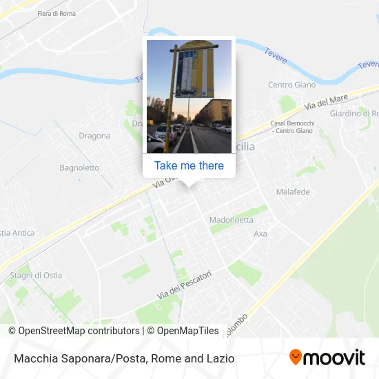 Macchia Saponara/Posta map