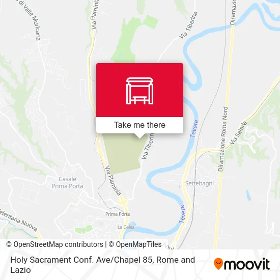 Holy Sacrament Conf. Ave / Chapel 85 map