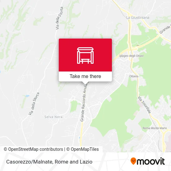 Casorezzo/Malnate map