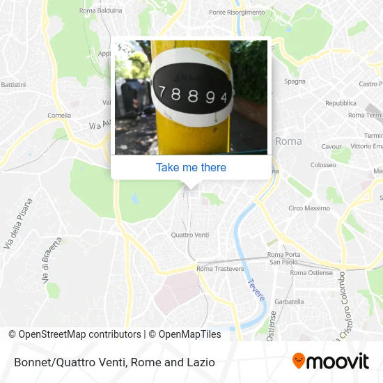 Bonnet/Quattro Venti map