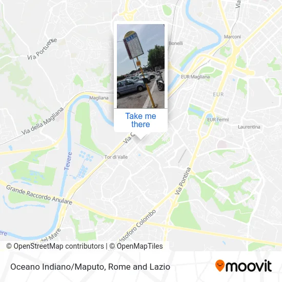 Oceano Indiano/Maputo map