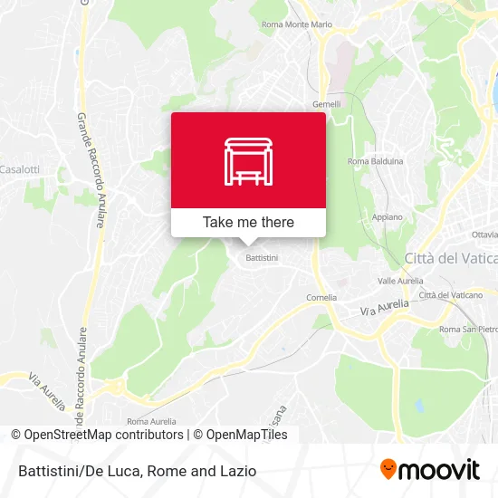 Battistini/De Luca map