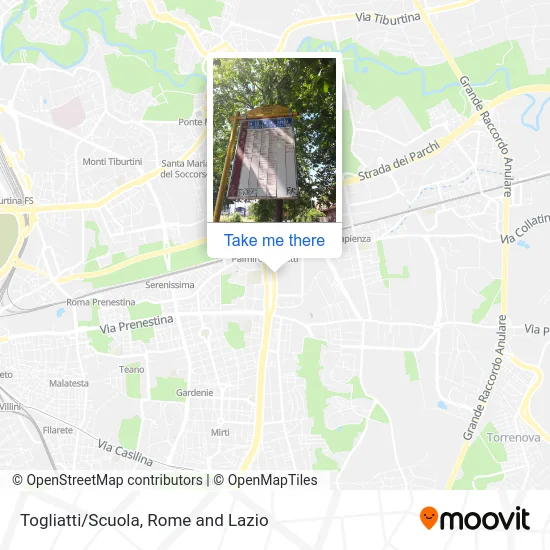 Togliatti/School map