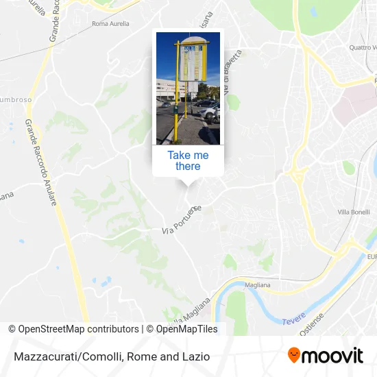 Mazzacurati/Comolli map