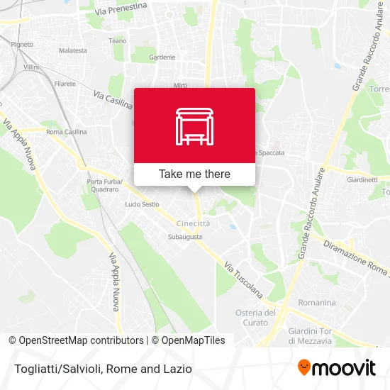 Togliatti/Salvioli map